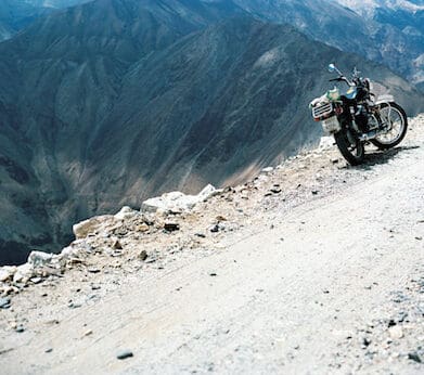 Nomadic Kinghts invites daredevil riders to join their first tour of the Cliffhanger track in the Himalayas (Photo by Iain Crockart)