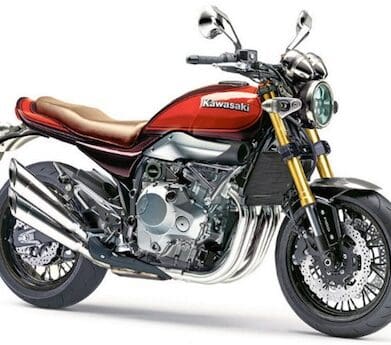 Artist's impression of a modern Kawasaki Z900 ninja 400