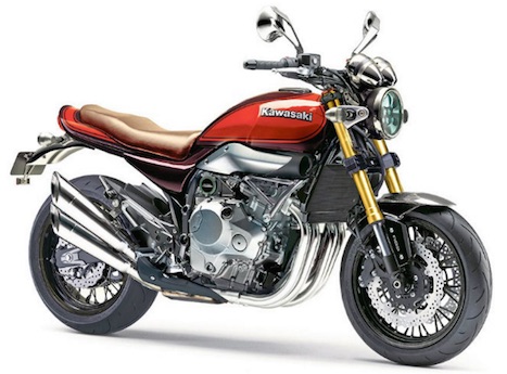 Artist's impression of a modern Kawasaki Z900 ninja 400