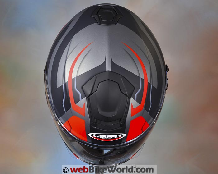 Caberg Drift Helmet Top View