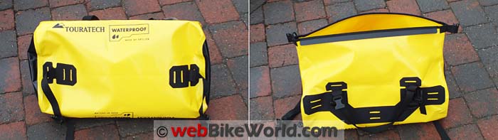 Touratech Adventure Dry Bag Front Rear Views