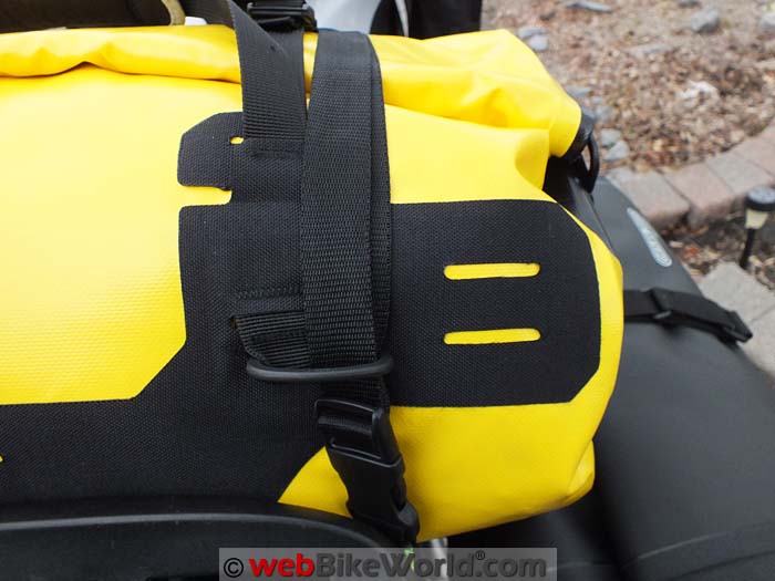 Touratech Adventure Dry Bag Strap Location