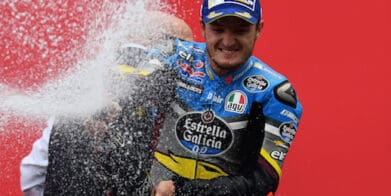 Jack Miller wins the 2016 Assen MotoGP on a Honda