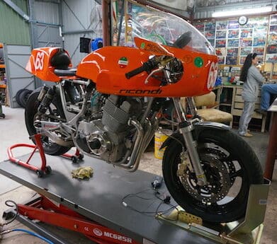 Red Cawte of Redax laverda