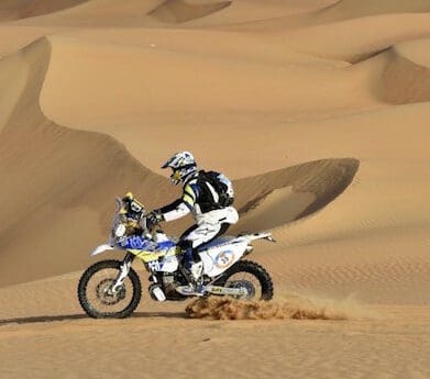 Scott Britnell hopes to compete in the 2017 Dakar Rally rally rider