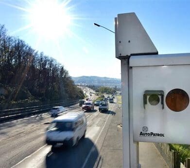 Kiwi fixed speed camera satellite