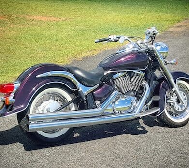 DGR inspires custom Suzuki Boulevard