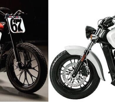 Indian declares flat track war on Harley