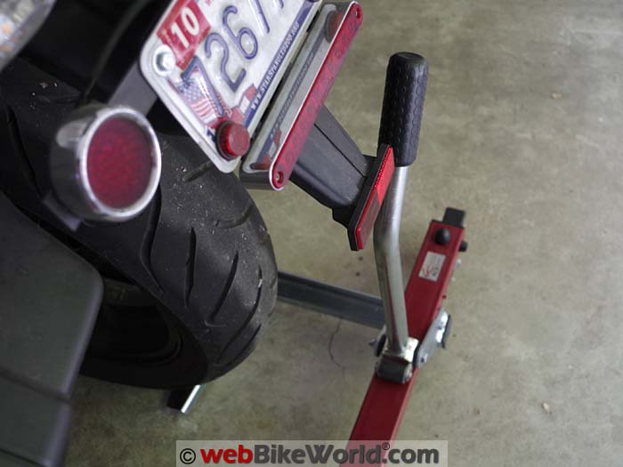 Acebikes U-Turn Motor Mover Handle Clearance