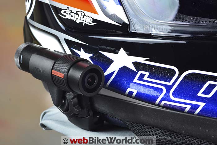 Sena Tube on Arai Helmet