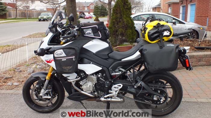 Touratech Moto Saddlebags Side View