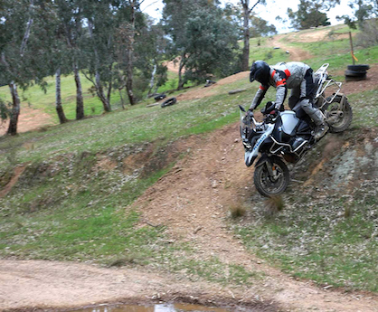 BMW Motorrad off-road training, ready for 2016