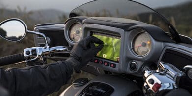 2017 Indian Roadmaster Ride Command infotainment system