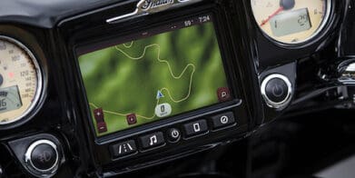 2017 Indian Roadmaster Ride Command infotainment system