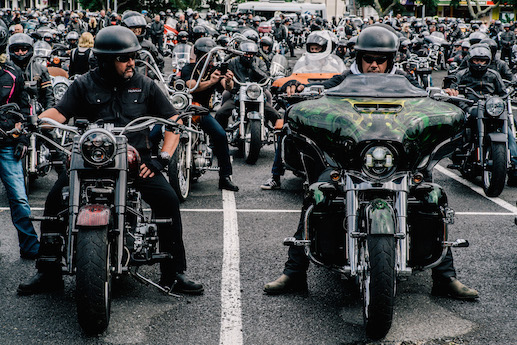 Harley-Davidson takeover lovers