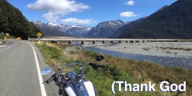 Motorbikes know no boundaries