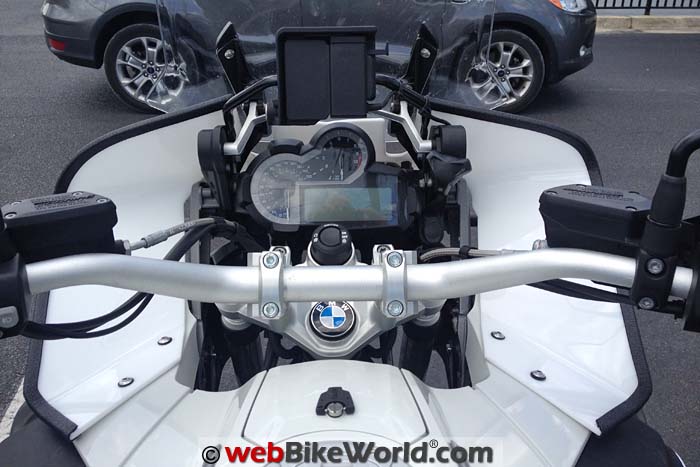 Bot Wing BMW GSA Version White Inside