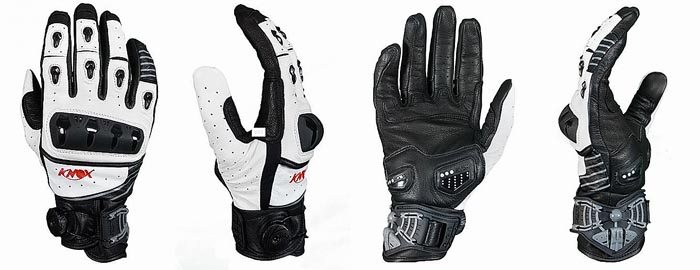 Knox Orsa Gloves Front and Rear Views