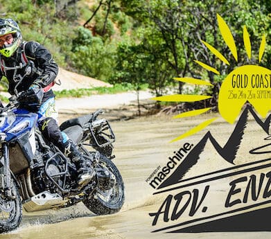 Triumph Australia presents ADV. Enduro Powered by Maschine, a three day adventure ride 23 – 25 September straddling the NSW / QLD border through iconic Australian riding terrain.
