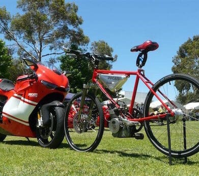 All Italian Motorcycle Show in Perth for Headwest brain injury charty