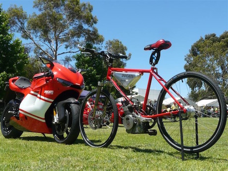 All Italian Motorcycle Show in Perth for Headwest brain injury charty