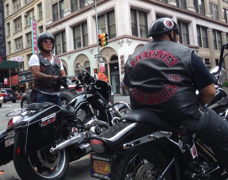 New York bikies Redrum motorcycle club revenue raising banned senate