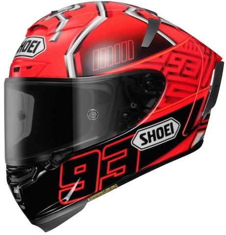 Shoei X-Spirit III Marquez rating