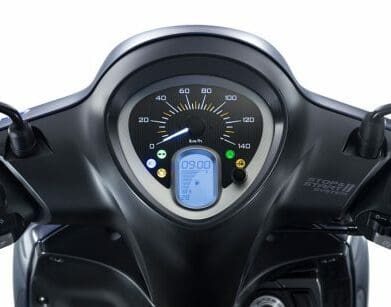 Yamaha Janus 125 with stop-start technology