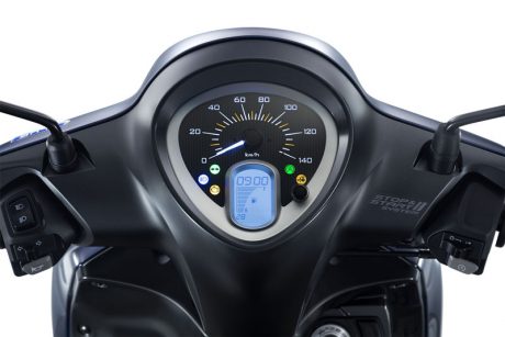 Yamaha Janus 125 with stop-start technology