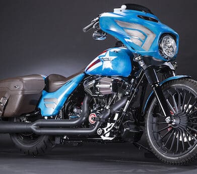 Harley-Davidson Captain America Street Glide Special hollywood