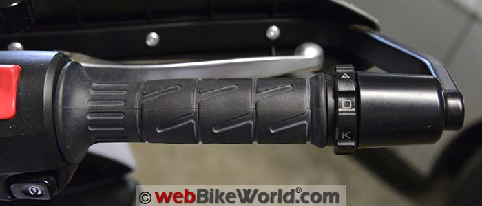 File the Welds on the Versys Handlebar