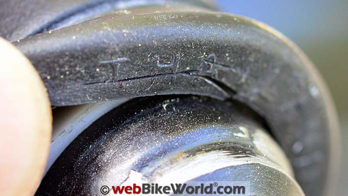 File the Welds on the Versys Handlebar