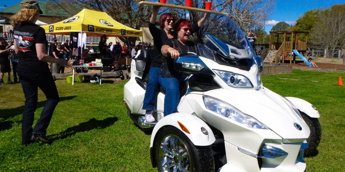 Mike Hatton Can-Am Spyder Olympics event