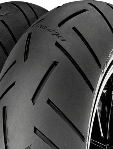 Continental SportAttack 3 tyres breaks in quickly parts made