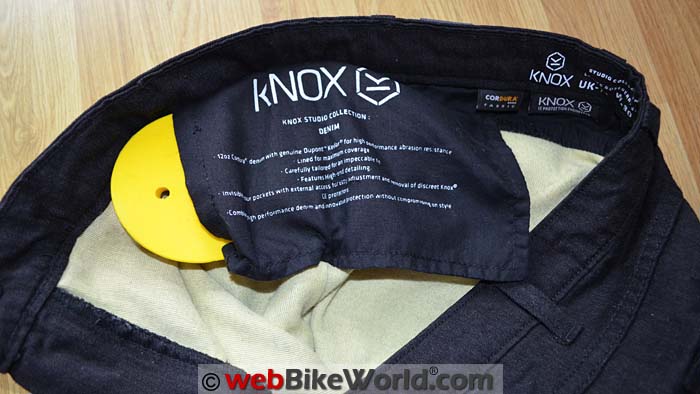 Knox Roseberry Jeans Hip Protector