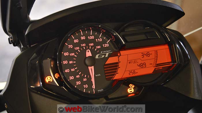 2016 BMW C 650 GT Instruments