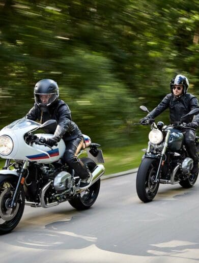 BMW R nineT Racer and Pure R nineT Bobber