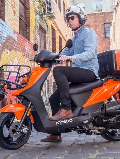 Kymco Agility Carry delivery scooter