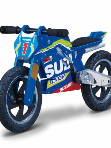 Suzuki toys for small and big boys GSX-R750 MotoGP GSX-RR Kiddimoto Balance bike