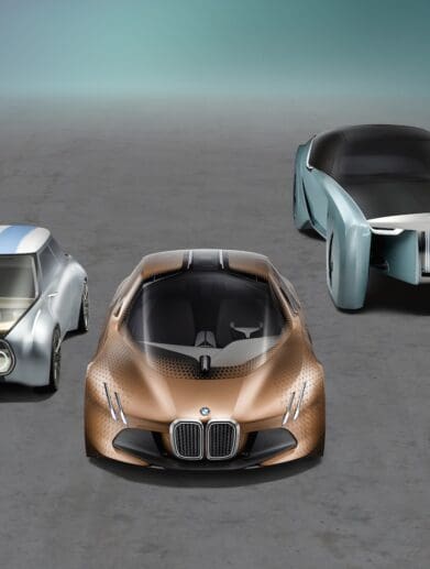 BMW Vision Next 100 driverless automated self-driving artificial intelligence tests autonomous kill