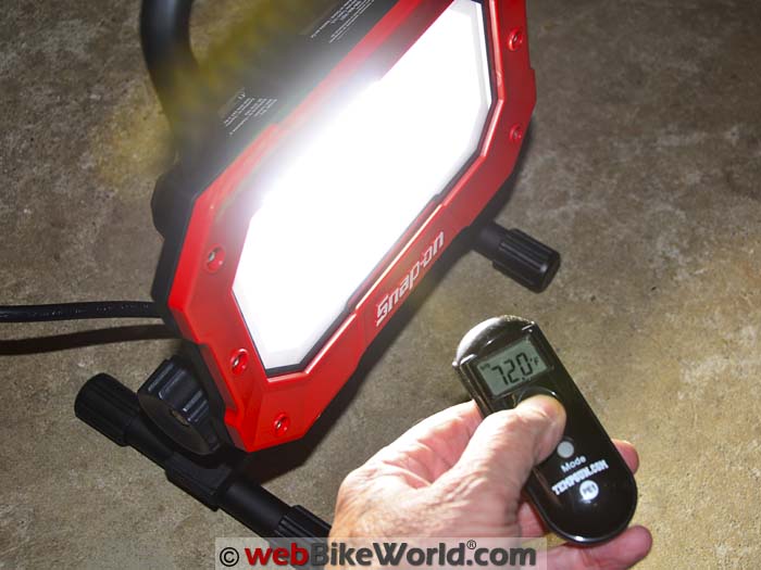 Snap-On LED Work Light Low Temperature