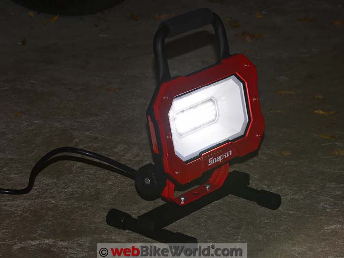 Snap-On LED Work Light On