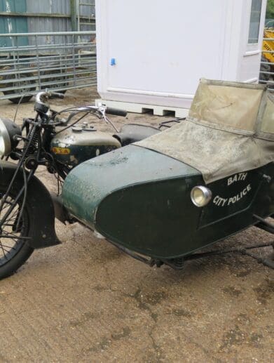 1932 BSA G12 valued at up to $19,000 barn