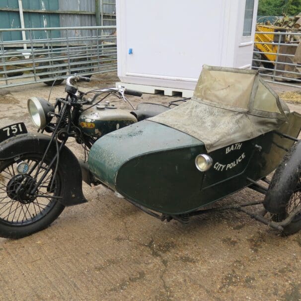 1932 BSA G12 valued at up to $19,000 barn