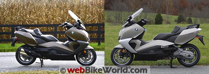 2016 vs. 2012 BMW C 650 GT