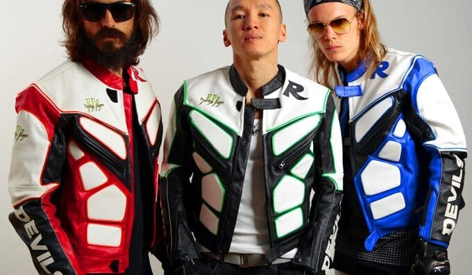 NeonMoto Electroluminescent Motorcycle Leather Jacket returned riders