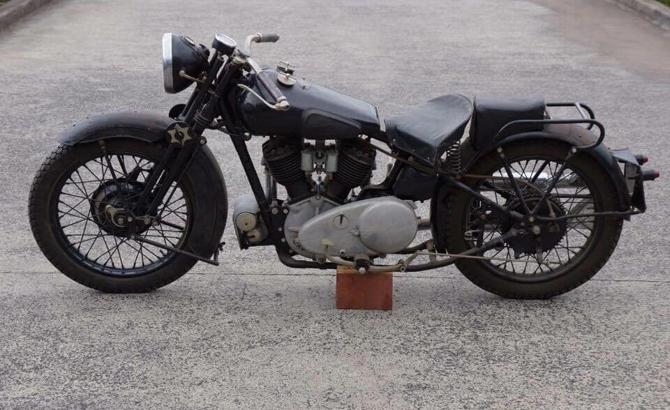 British 1933 Brough SS80 australia