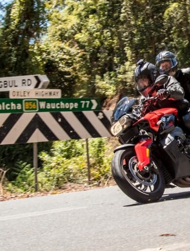 Save the Oxley organiser Ken Healey on his BMW K 1300 R - Motorcycle Friendly Town (Photo: Keoghs Vision Photography) siege flawed temporary repairs