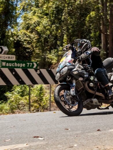 Tex and Bundy on the Save the Oxley ride - Motorcycle Friendly Town (Photo: Keoghs Vision Photography) reprieve - blitz battle