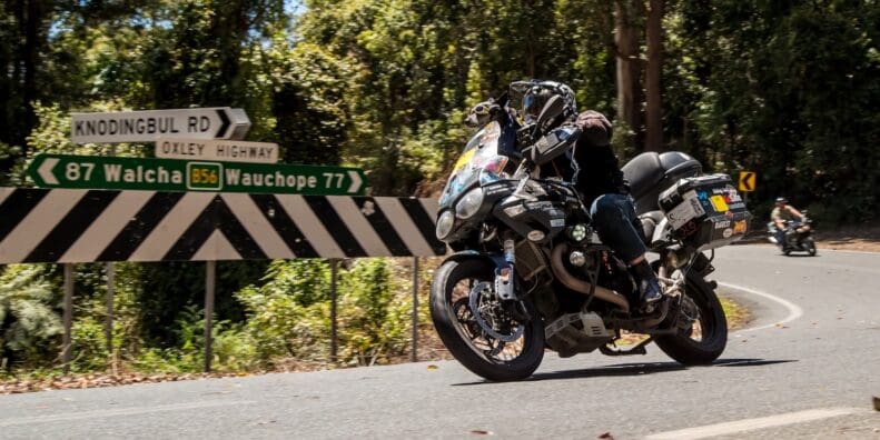 Tex and Bundy on the Save the Oxley ride - Motorcycle Friendly Town (Photo: Keoghs Vision Photography) reprieve - blitz battle